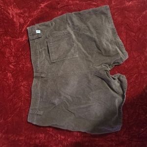 Corduroy shorts